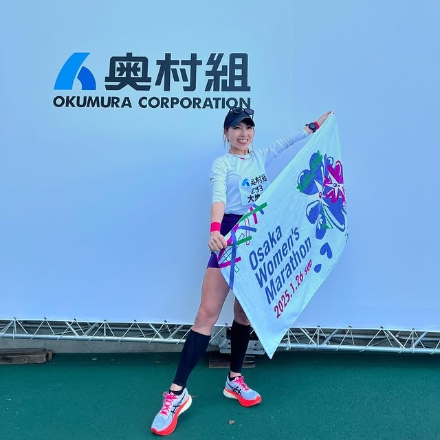 「もうダメかもー！は何回も（笑）」女性芸能人最速ランナー・大地穂、大阪国際女子マラソン終え当時の心境語る！