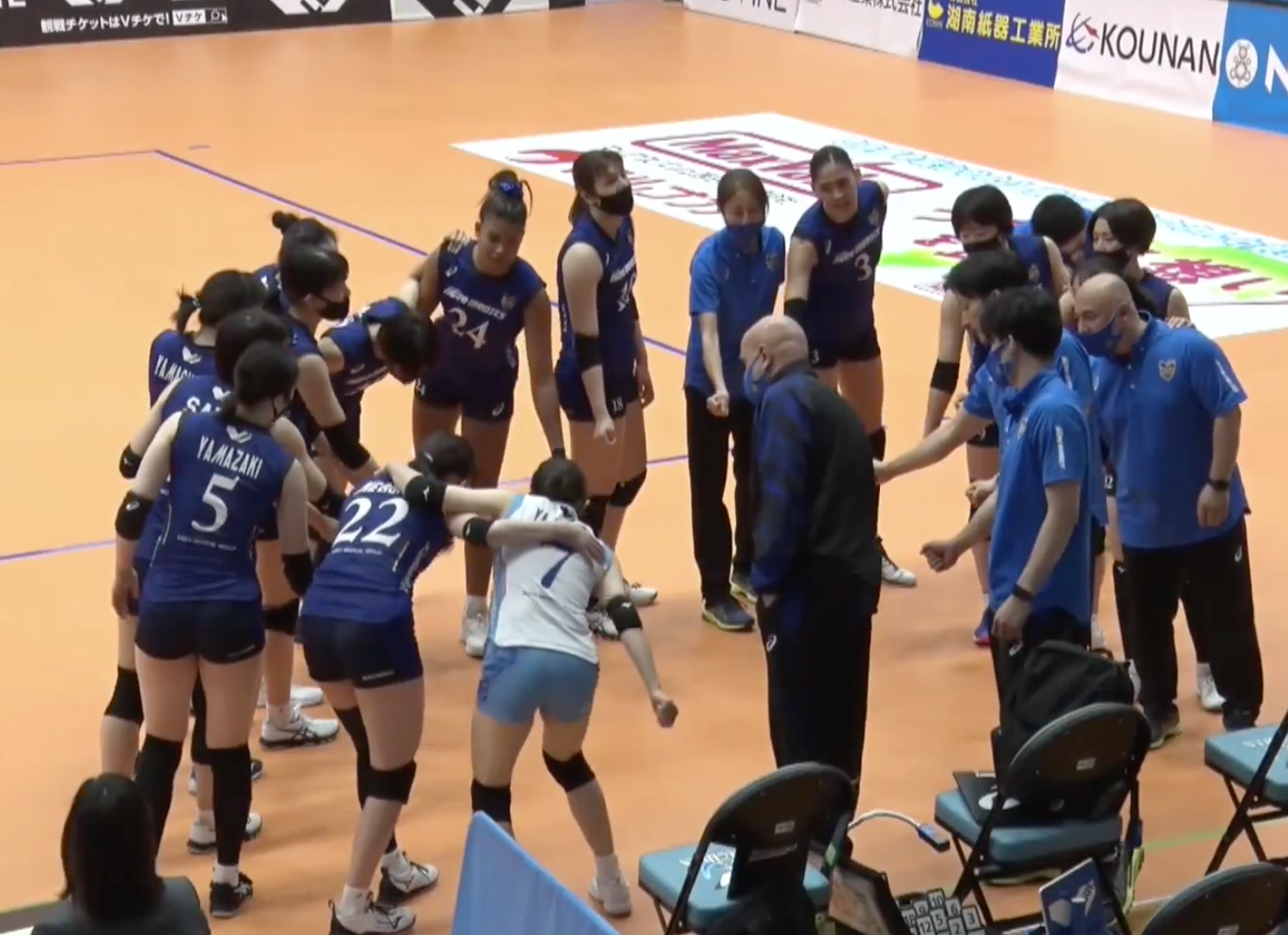 Ｖリーグ女子　岡山シーガルズ vs. 埼玉上尾メディックス 2022/3/27【ハイライト】