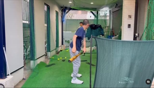 「練習のための練習をやります！」レッド吉田が息子との練習風景を公開！