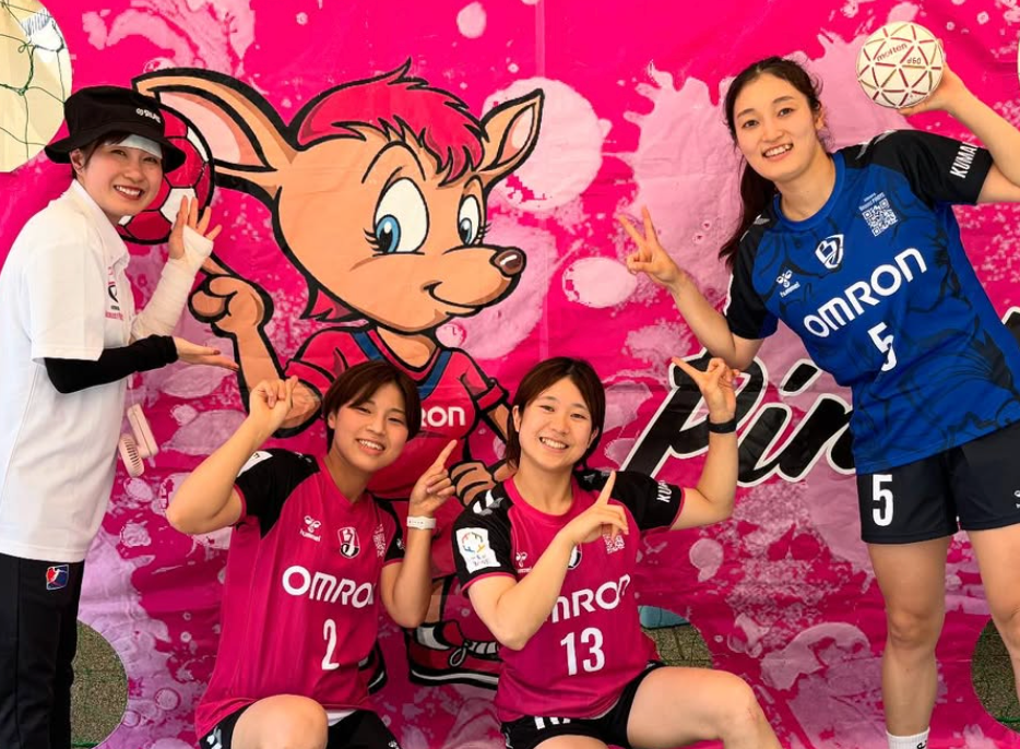 地元で笑顔を届ける！須田希世子が「火の国まつり」でハンドボール普及に尽力