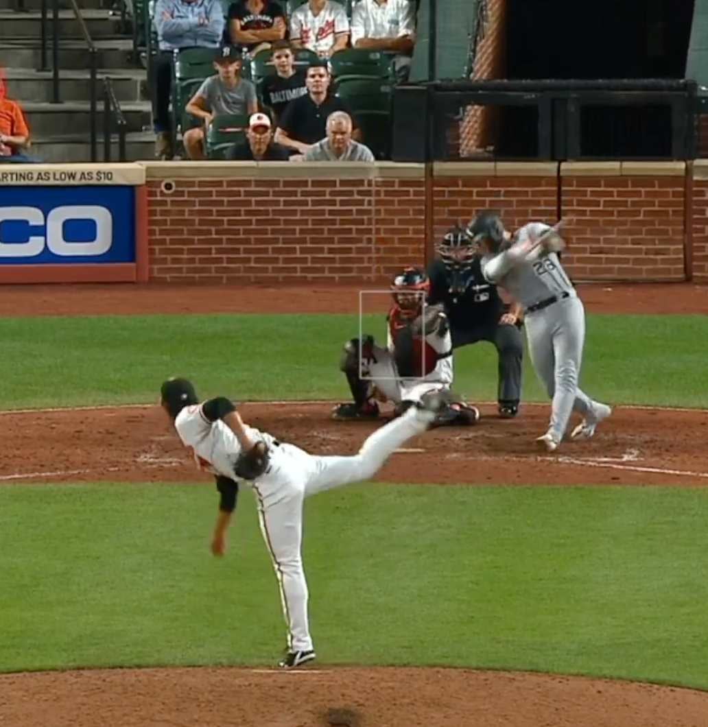 藤浪、ダブルプレーで試合を締める⚾️