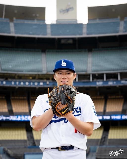 山本由伸、背番号「１８」をマウンドでお披露目✨⚾️