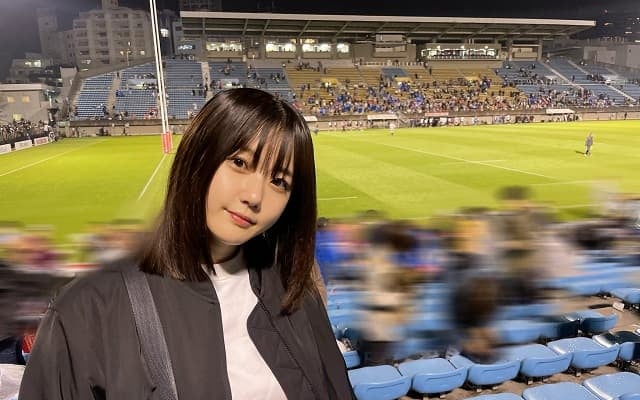 「ノックフォワードを覚えました！」元STU48 瀧野由美子がラグビー初観戦！大迫力の試合を堪能