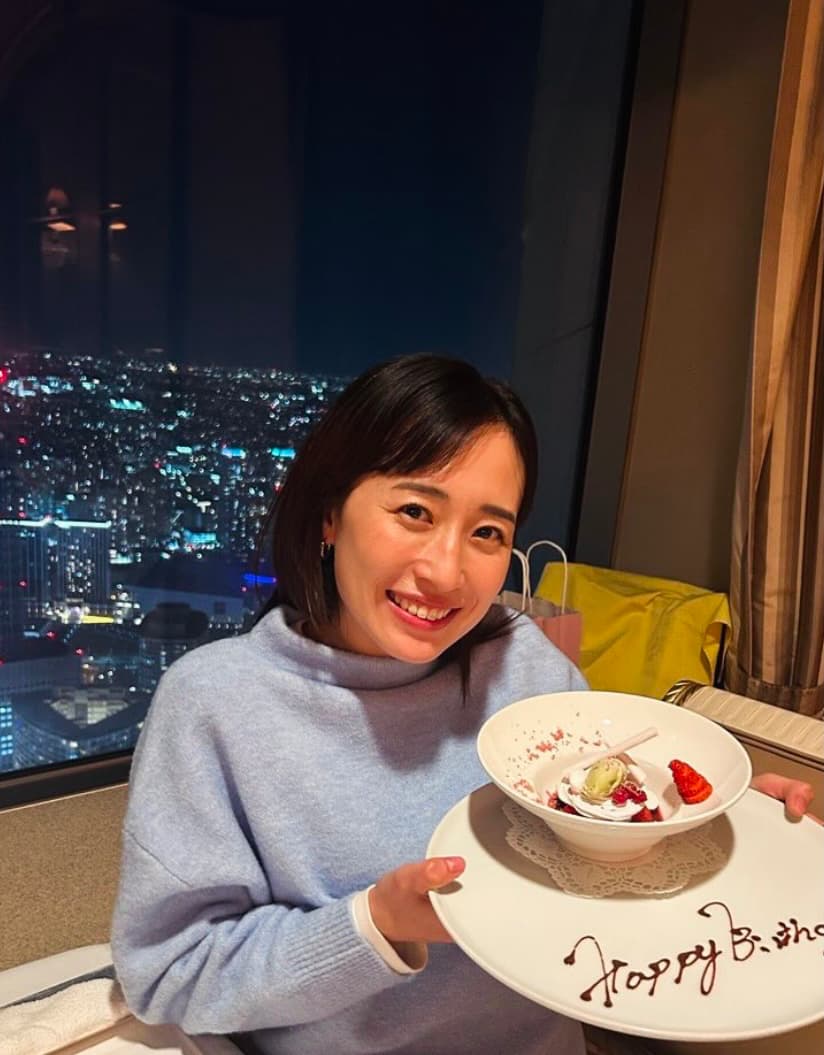 馬淵優佳「30歳になりました！これからも健康に！楽しく！笑って過ごします」