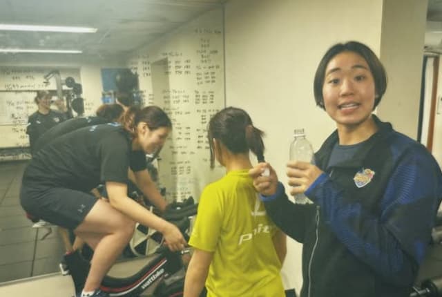 バレー選手・黒後愛が元旦トレーニング姿を公開！チームメイトと和気あいあい