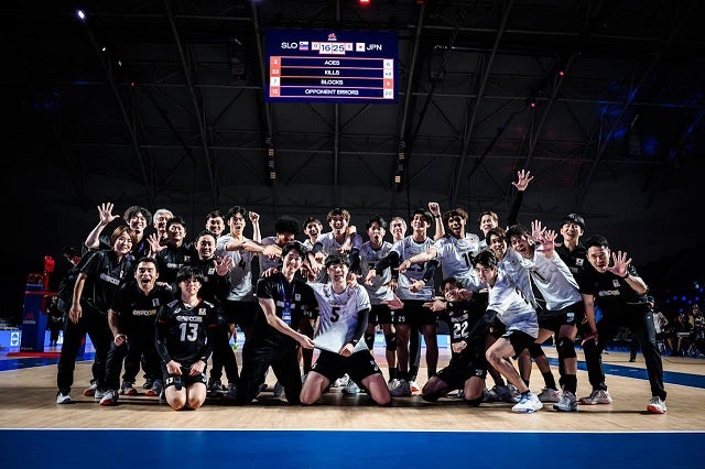 スロベニアを破った男子バレー・富田将馬が応援に感謝の投稿 コイントスの結果は…？