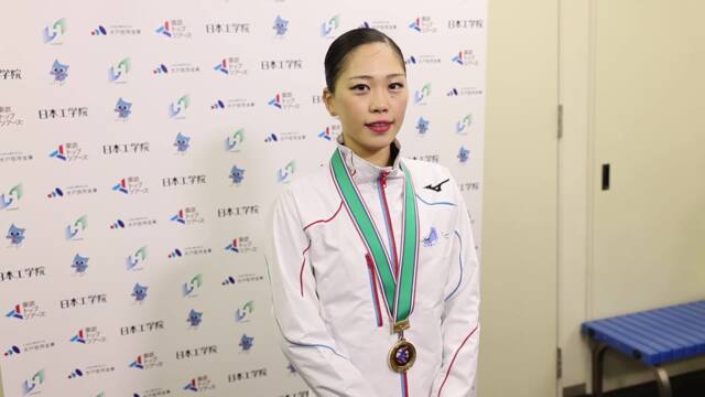 冬季インハイフィギュアスケート・女子1位吉田陽菜のインタビュー