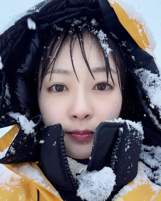 「２月に入ってから殆どを新潟で過ごしています」テレ朝・下村彩里アナ、雪まみれショットに「寒そ～」