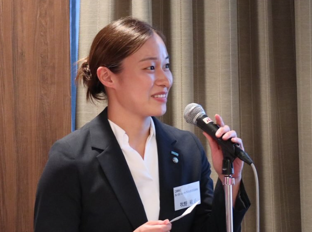 感動の講演！元競泳バタフライ牧野紘子が語った挑戦の軌跡