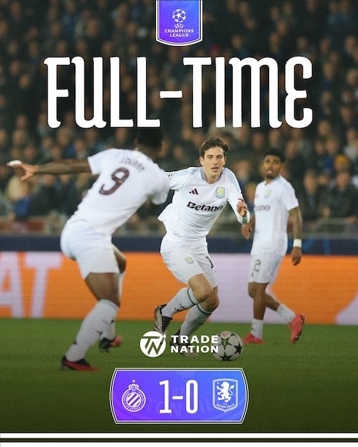 41年ぶりCLで大躍進のアストン・ヴィラはCL連勝ストップ