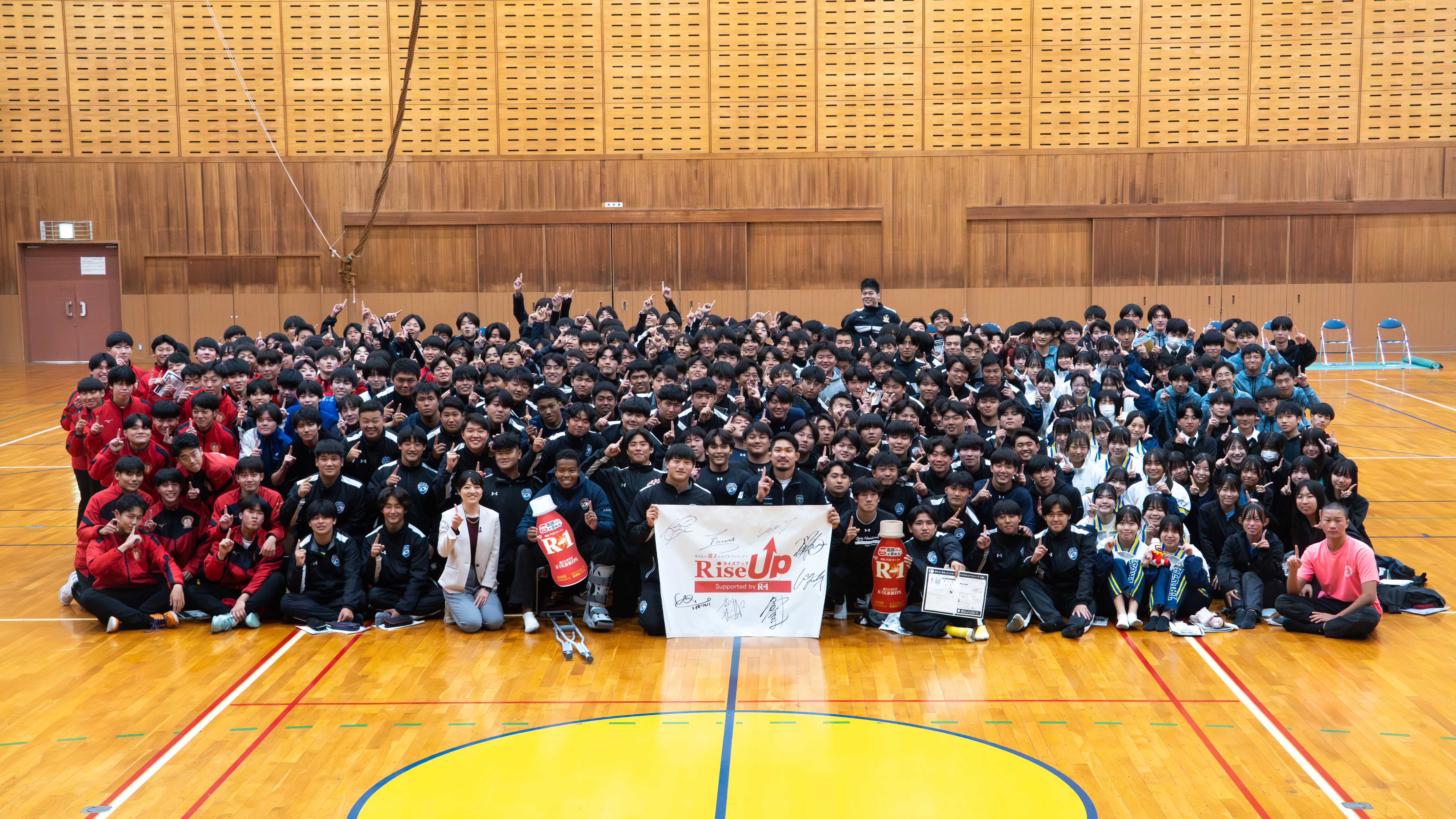 姫野和樹が母校ラグビー部に凱旋し熱血指導！日本代表が語る高校生活3年間で重要なこと『部活生の強さひきだすプロジェクトRiseUp』