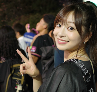 ’’可愛すぎる’’リポーター ZOZOマリンスタジアムに登場「一緒に熱い時間を」