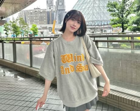 NMB48・安部若菜が雨の日の夏コーデを披露！
