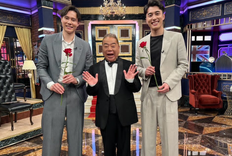 バレーボール男子・髙橋藍、7月7日『しゃべくり007』出演告知で“バラ”握り笑顔共演