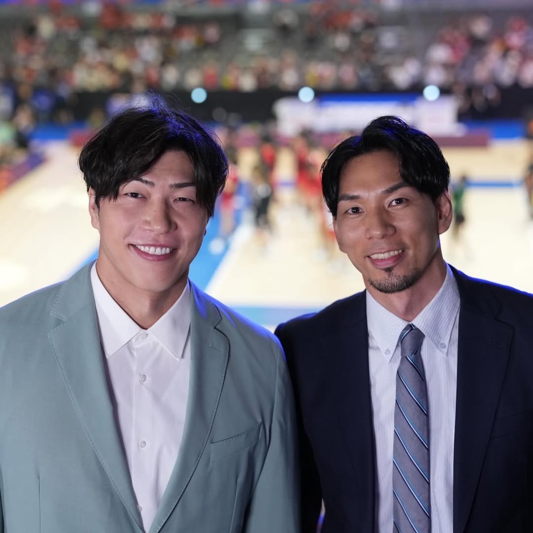 コンビ名まで決まってる！元バレーボール・福澤達哉がアノ人とのツーショットで「これでM1目指します」