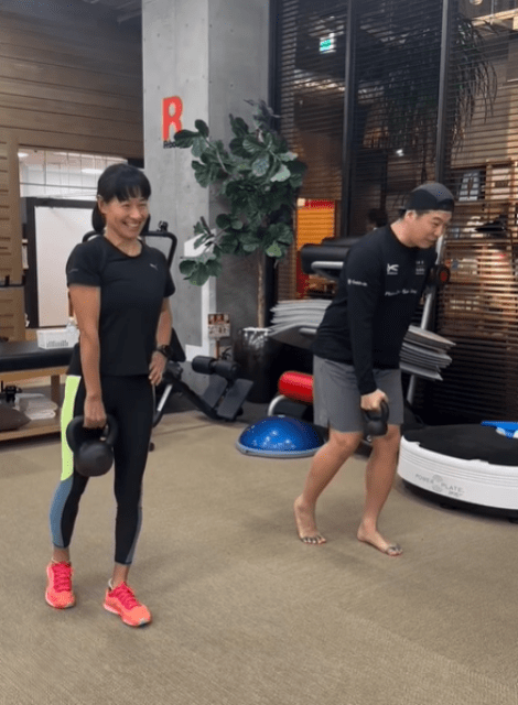 「楽しそう！」元女子プロテニス・伊達公子、久々トレーニングはニコニコ笑顔で！