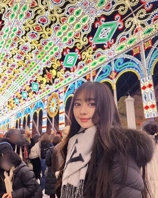 「2往復しちゃった…」激カワレースクイーン林紗久羅、念願のイルミスポットバックの可愛すぎるショットが話題！