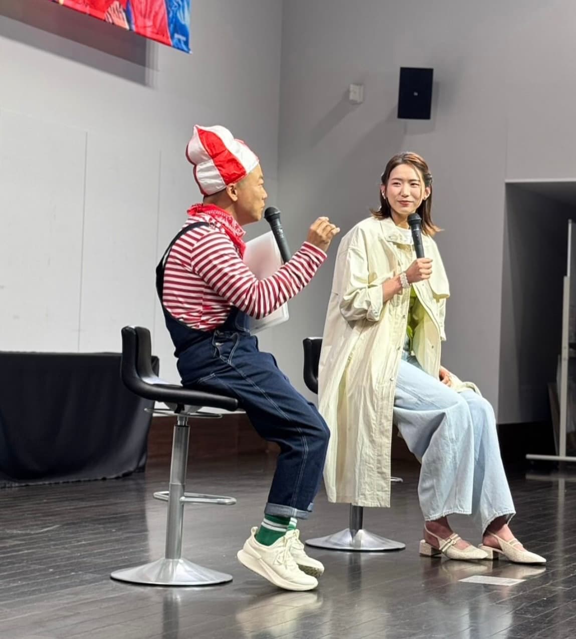 古賀紗理那、長崎県大村市民感謝祭にてトークショーに参加！「背が高くてお綺麗でびっくりしました」