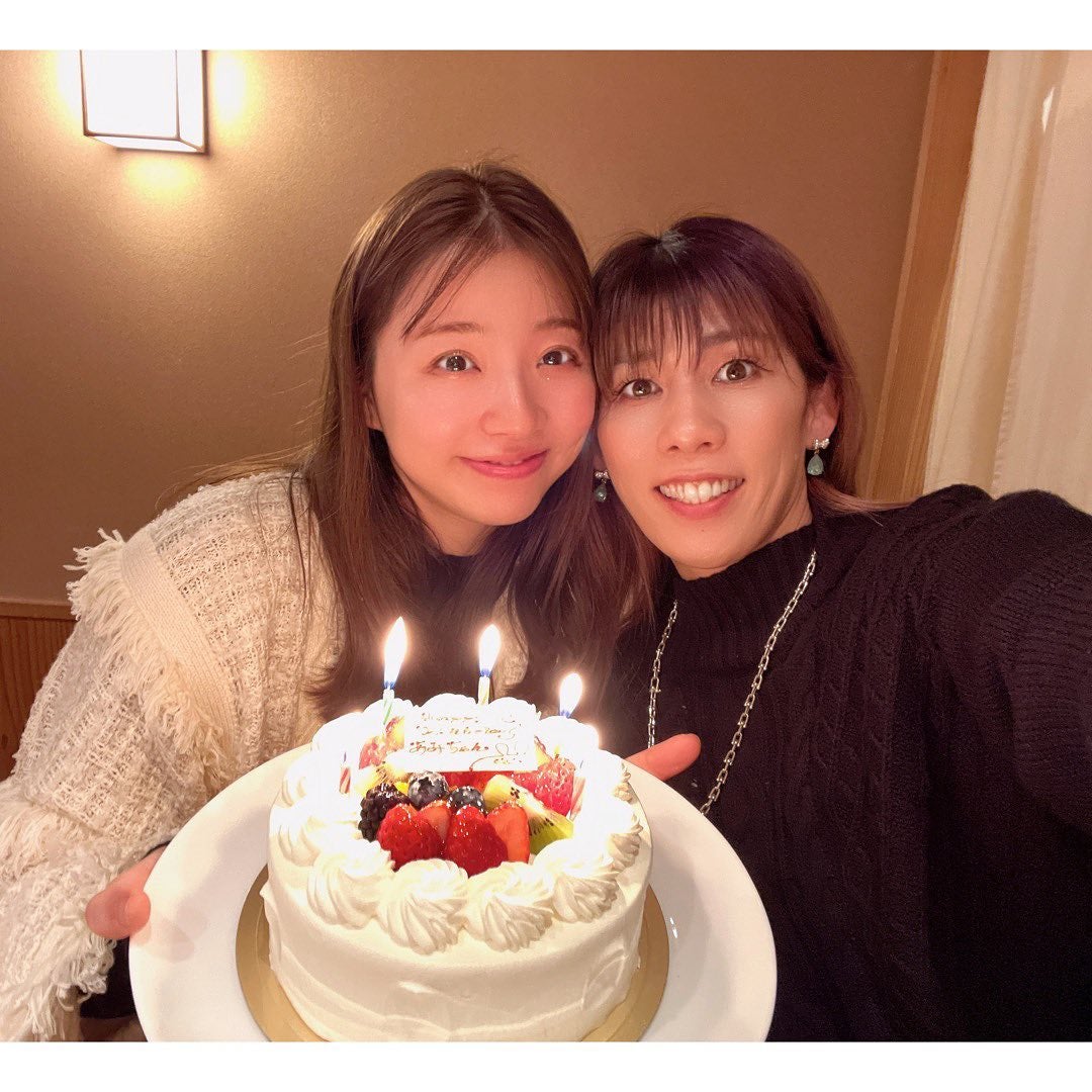 吉田沙保里、美女との