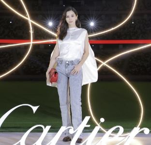 中条あやみ、カルティエ『トリニティ』誕生100周年パーティーに参加！