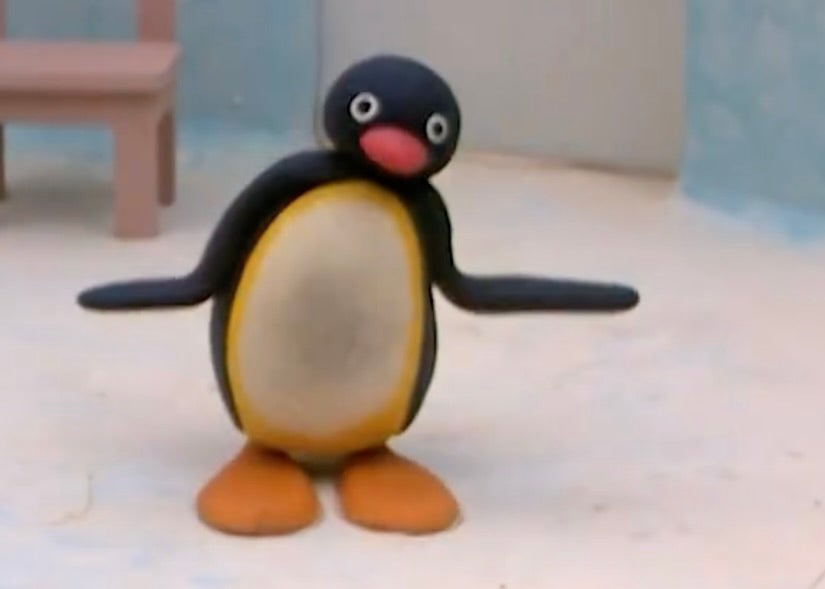 「コラかと思った」「公式なの驚き」…ピングー、流行りに乗りすぎて“今これ”