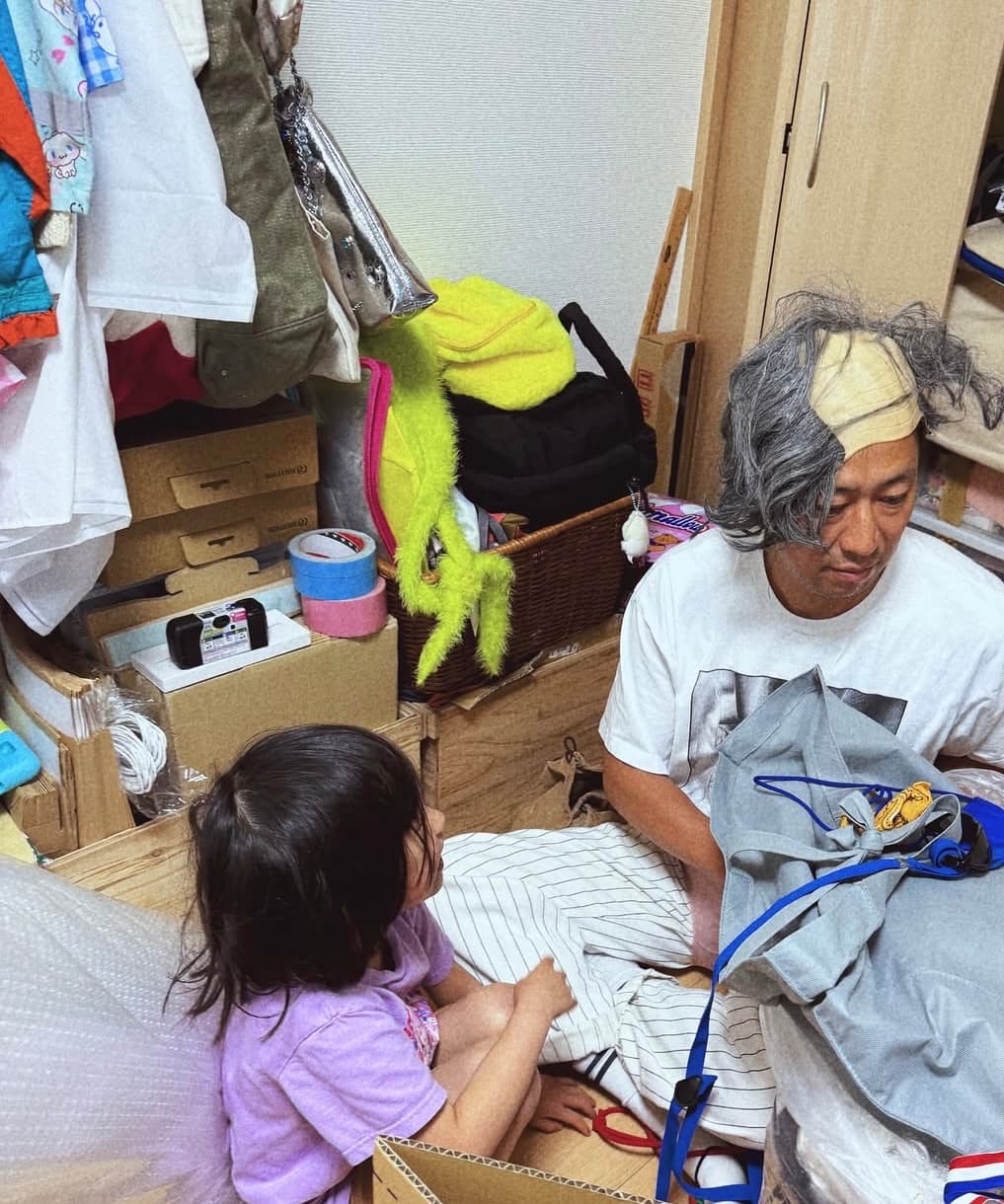 「まっっったく進みません。」パンサー・尾形貴弘ファミリー、引越し