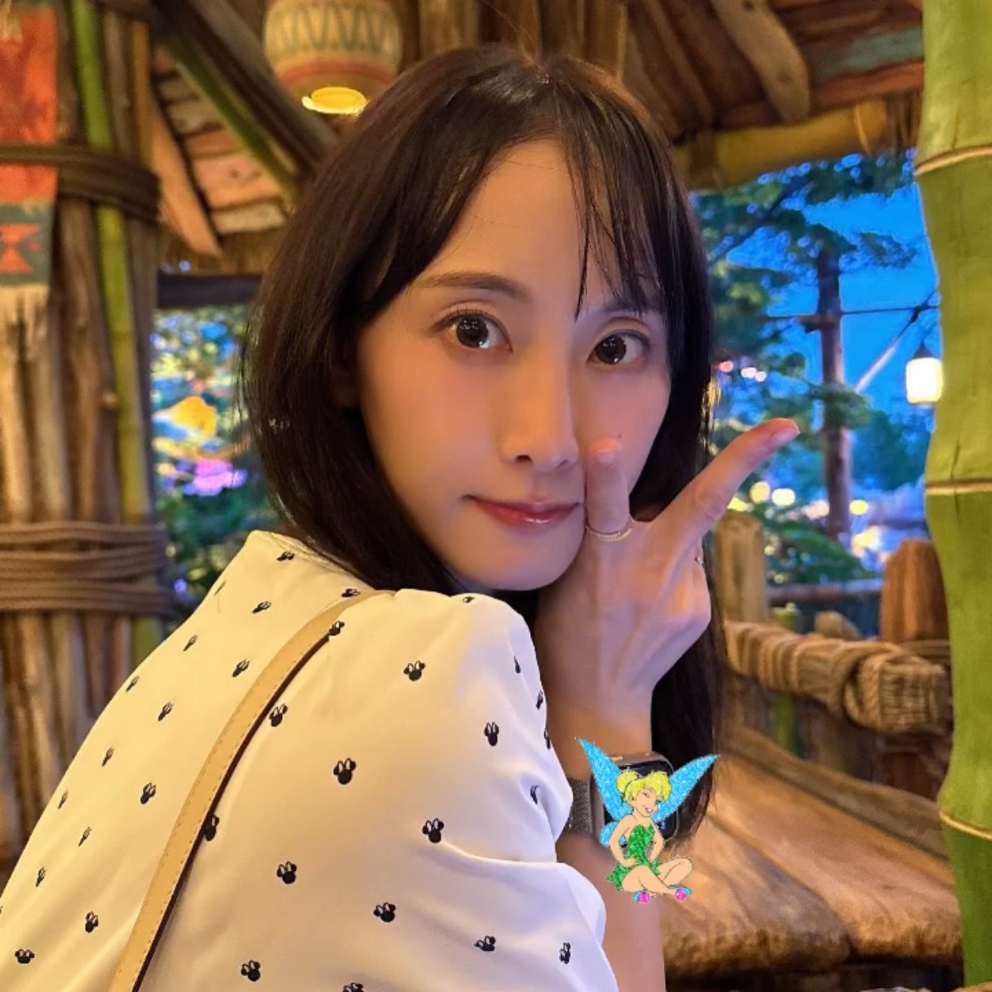 「汗だくでも可愛い！」あの人気タレントが汗だくディズニー？！