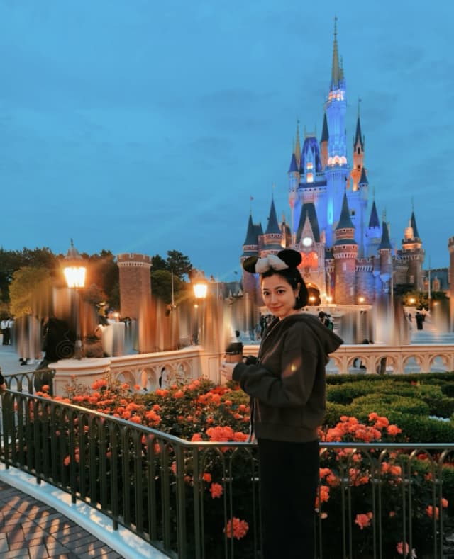 杉本有美がディズニーを満喫「最高でした」