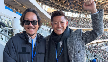 「さぁJリーグや！」播戸竜二、スーパーカップ観戦で気合十分！