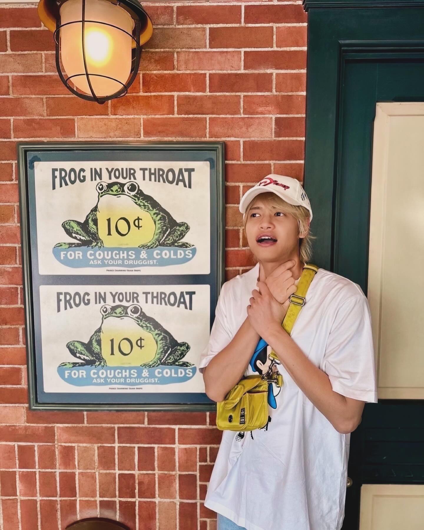 「世界一美しいカエル顔」大人気アイドルが”カエル顔”で注意喚起？！