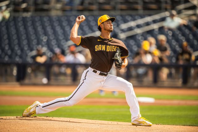 ダルビッシュ有、オープン戦初登板に手応え「調子も良く、2回無失点でした。」