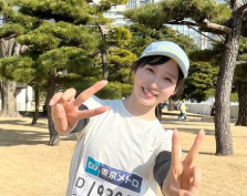 小栗有以、東京マラソン完走！「アイドルだって強いんだぞ」