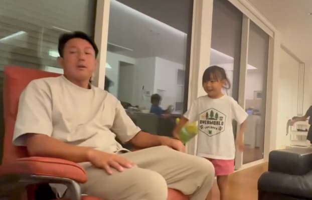 川崎宗則、娘より愛のあるプレゼントを貰う動画にファンほっこり