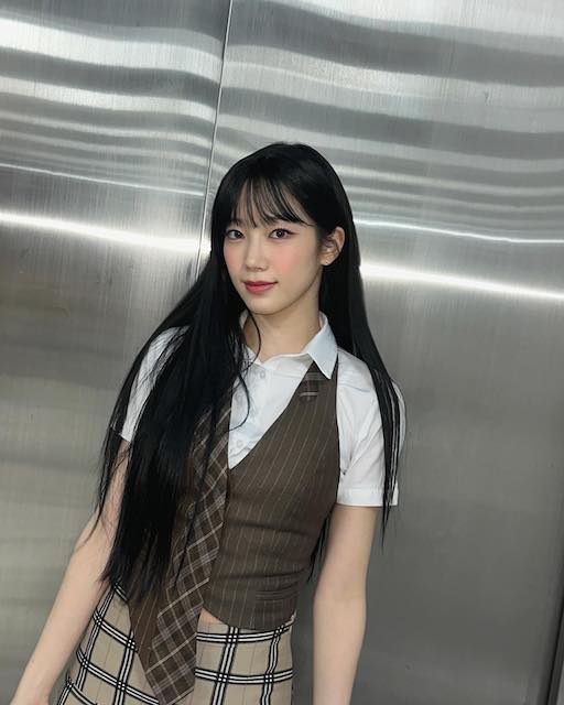 LE SSERAFIM・カズハの前髪ありのショットにファン歓喜