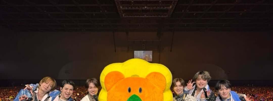 たべっ子どうぶつTHEMOVIEで主演を務める松田元太がメンバーと一緒にらいおんくんと7ショットを公開！