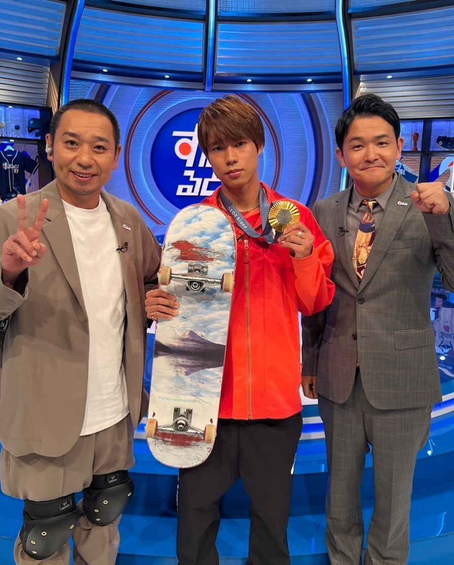 25歳でオリンピック2連覇、堀米雄斗がスポルトに出演！