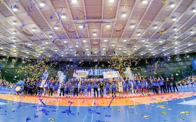 「優勝おめでとうございます」大阪B・西田有志がリーグ優勝ショットを投稿