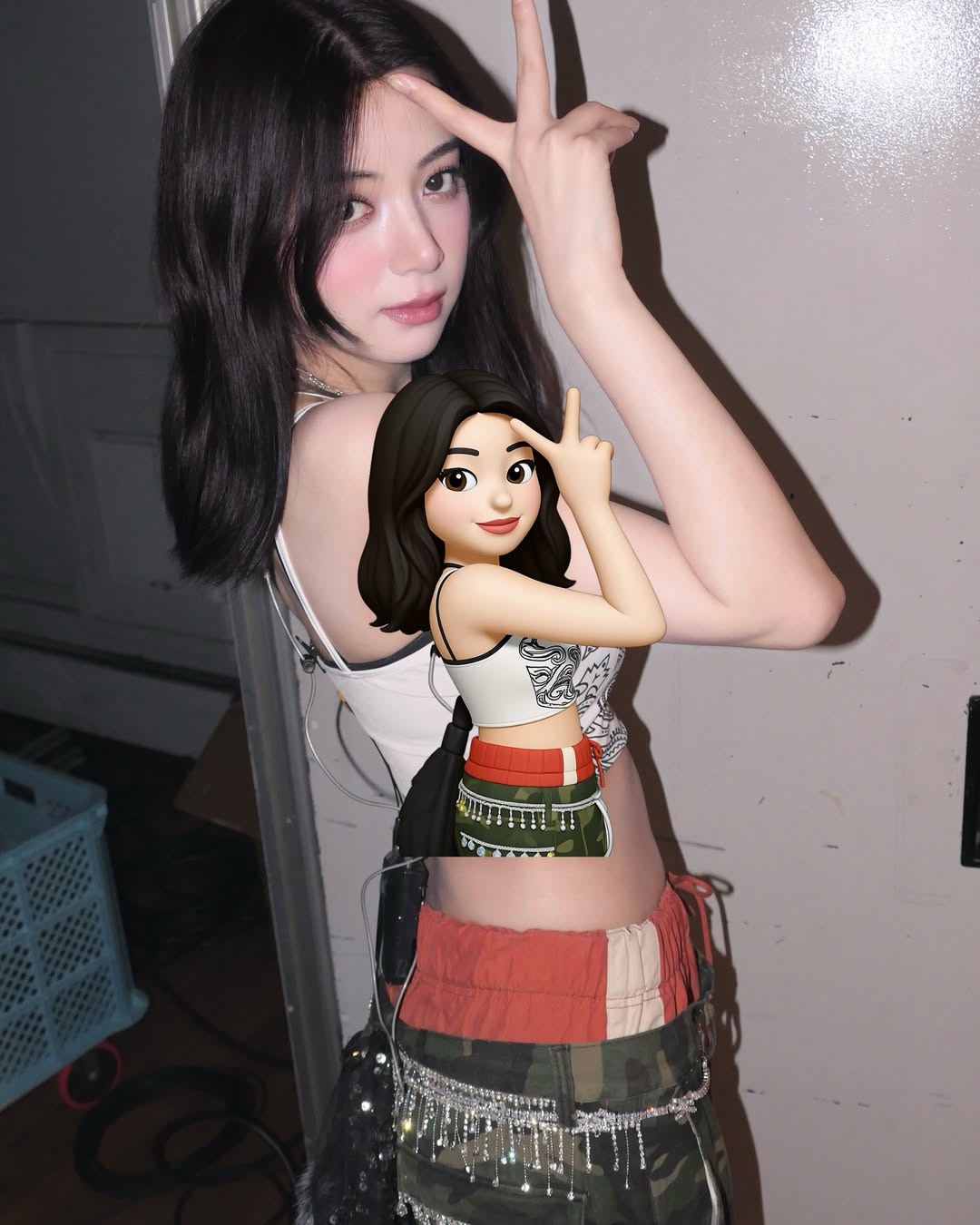 「カッコいいっす」池田エライザ、ライブ前に見せたかっこいい決めポーズをファンに披露