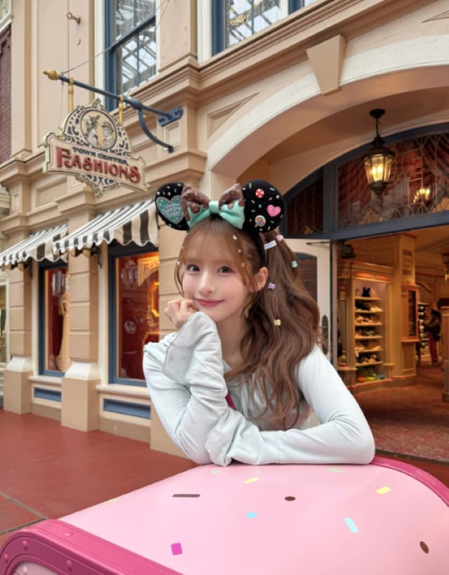 AKB48・平田侑希がディズニーで最新ショットを披露「可愛すぎて癒された〜」