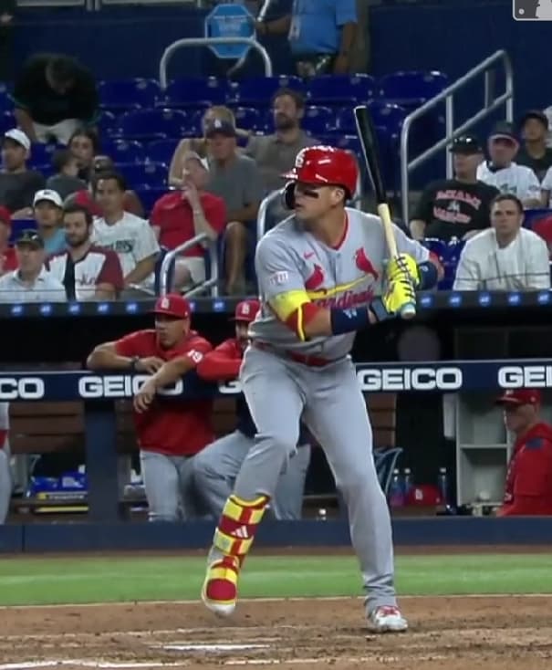 ヌートバー、2戦連続マルチ安打‼タイムリー含む2安打で勝利に貢献