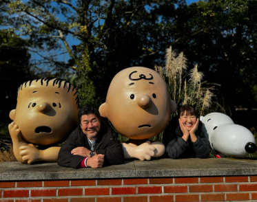 北斗晶、スヌーピーと韓国旅行でテンションMAX！夫婦ショットに大反響！！