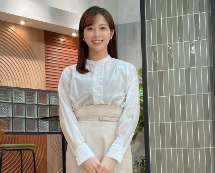 テレ朝・田原萌々アナ、11月スタートの秋晴れに「びっくり」！爽やかな秋コーデも話題に