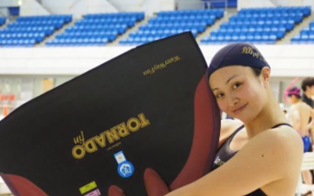 フィンスイミング・松田志保、ジャパンオープンで記録に苦笑「おっっっそ。でも楽しかったー！」