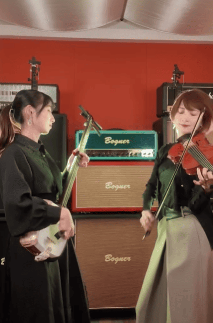 「鳥肌立った…」バヨリン弾き・Ayasaが三味線奏者とコラボ！和洋の旋律にファン酔いしれる！