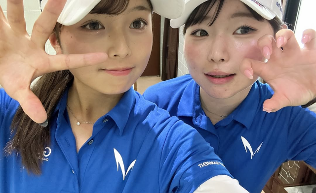 明大ゴルフ部美女子・萩生田みらん、関東女子学生7位T通過を報告！「1打1打超集中してました」