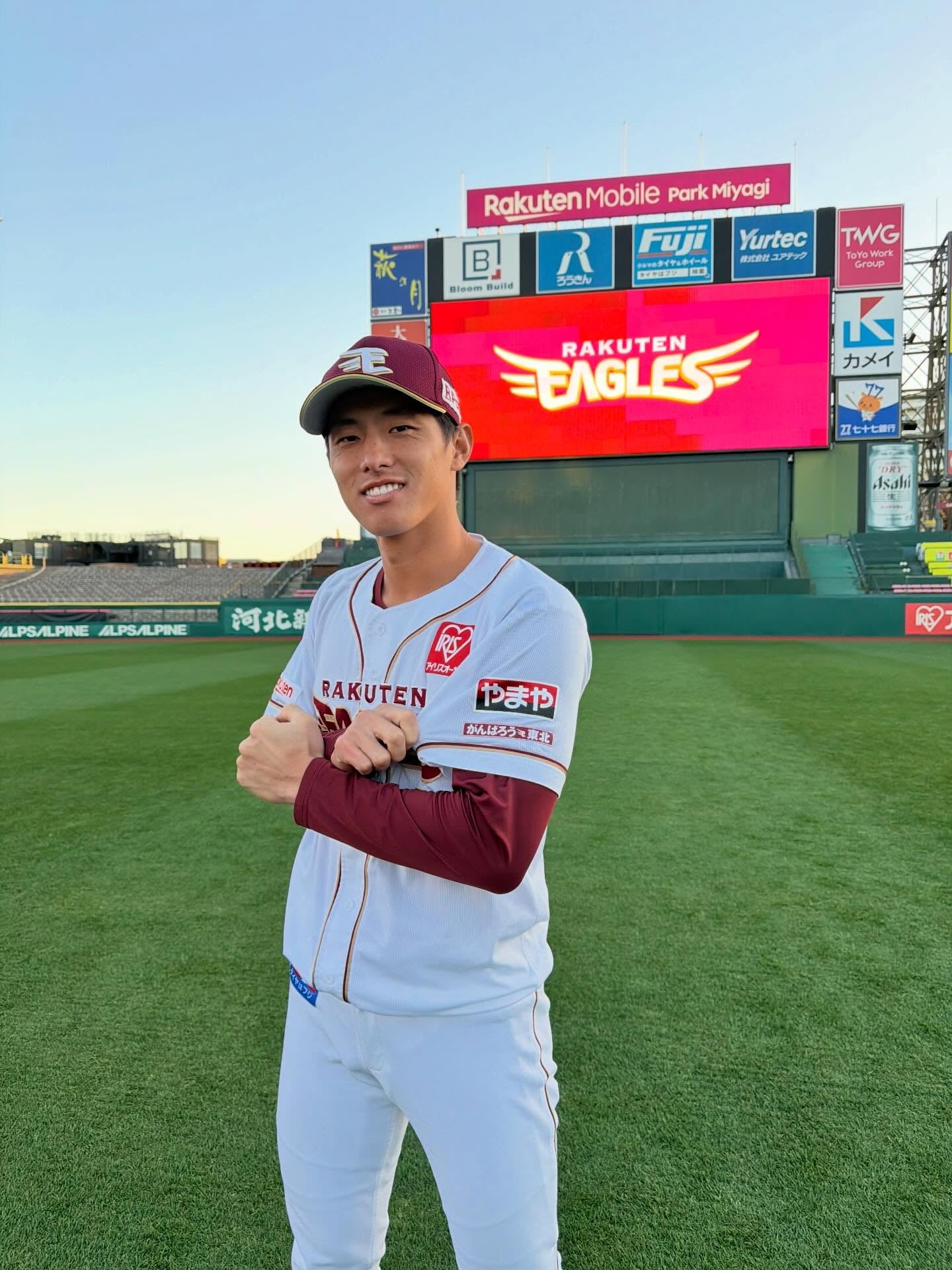 楽天残留　辰己涼介が新年の決意「東北のためにプレー、必ず優勝」