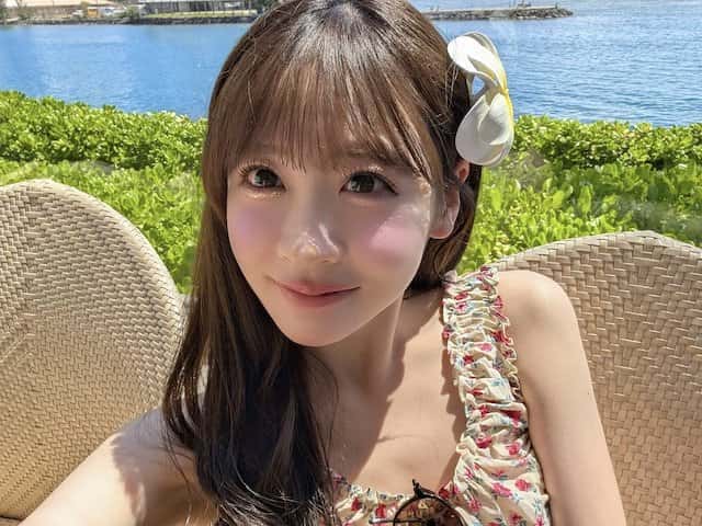 FRUITS ZIPPER・櫻井優依が初ハワイ！可愛すぎる自撮りショットを披露