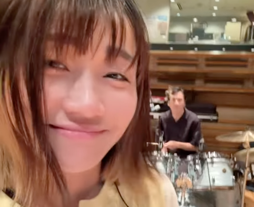 リズム魂炸裂！矢井田瞳のリハーサル風景がワクワク感満載！