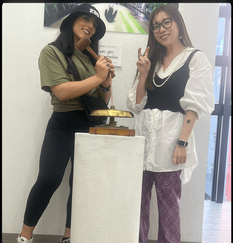 STARDOM ジーナ「美しいアートワークの称賛」