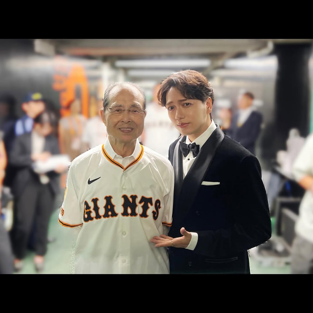 山崎育三郎 、長嶋茂雄監督の追悼試合で国歌を歌う！「野球少年だった僕にとって、一生の宝となる瞬間」
